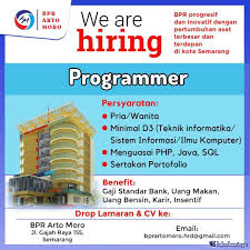 Boulevard artha gading kelapa gading jakarta utara telp: Lowongan Kerja Programer Januari 2021