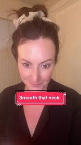 Uber youth neck serum really works! And happy to try a new pair of skims  pajamas @SKIMS #bestpajamas