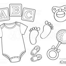 Baby Shower Baby Bottle Clipart Black And White Baby Onesie Free Printable Coloring Page Baby Coloring Pages Baby Onesie Template Baby Shower Printables
