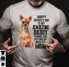 Your place to buy and sell all things handmade. Funny Chihuahua Shirt Happy Father S Day My Amazing Daddy