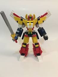 Lego Ganbaruger mech/transformer (from the Japanese series… | Flickr