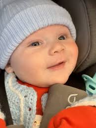 3 months of our handsome boy, the most rewarding 3 months of my life!  you’re honestly the happiest boy ever, you have the brightest smile in  every room. we love you unconditionally alfie 🥹🤍