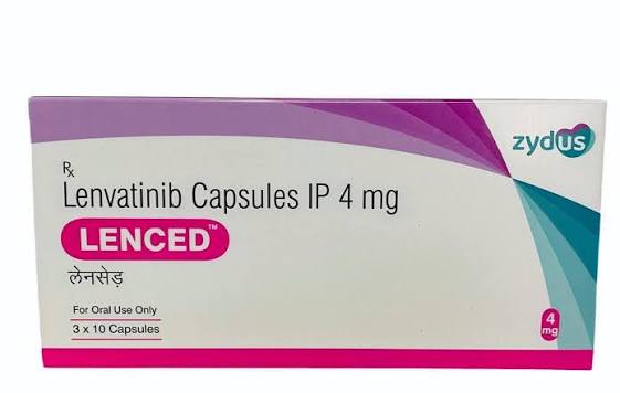 Lenced Lenvatinib 4mg Capsules, Zydus at ₹ 1050/box in Ahmedabad | ID: 23011640373