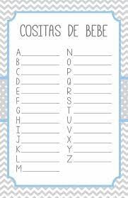 Podés imprimir estas 10 imágenes que encontramos buceando por la web, ¡para empezar a jugar! 13 Ideas De Juegos Baby Shower Imprimir Sobres Letras Mayusculas Para Imprimir Abecedario Letras Grandes