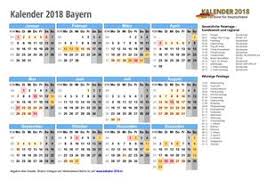 Frühjahrsferien oder faschingsferien, osterferien, pfingstferien, sommerferien, herbstferien und weihnachtsferien. Kalender 2018 Bayern Zum Ausdrucken Kalender 2018
