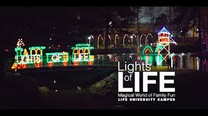 It's free for the whole family. Lights Of Life At Life University Youtube