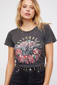 Guns N Roses Tee Rock And Roll Fashion Vintage Tee Shirts Awesome Shirt Designs