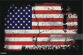 Vector American Flag Clipart Black And White Vector Art Grunge Illustration Of The American Flag Flag American Flag Illustration