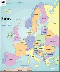 It is also known as the capital of europe. Free Labeled Europe Map With Countries Capital Blank World Map