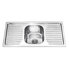 kitchen sink with drainer wash board