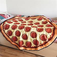 Giant Pizza Beach Tapestry Giant Pizza Pizza Pizza Cartoon