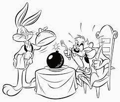 Bugs Bunny And Taz Coloring Page Baby Looney Tunes Looney Tunes Wallpaper Cartoon Art