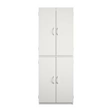 Kitchen storage cabinet requires easy assembly with household tools. Mainstays 4 Door Storage Cabinet White Stipple Walmart Com Walmart Com