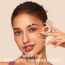 IMAKEUPNOW 3-in-1 Multi Cream for Cheeks Eyes Lips, Creamy & Blendable  Matte Finish Cream & Shimmery Eyeshadow Long-Lasting Lightweight, Compact  ...