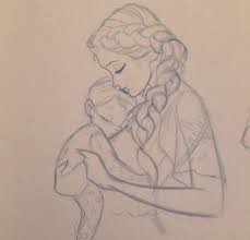 Baby Girl Tattoo Children 58 Super Ideas Mothers Day Drawings Sketches Art