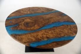 Router the edges with a 1/4 roundover bit on the top side. Custom Round Dining Tables For Sale 6 000 Epoxy Live Edge For 4 6 8 10 People