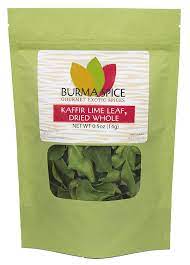 Amazon Com Kaffir Lime Leaves Dried Key Ingredient In Thai Cuisine Usa Grown And Packaged Whole Uncrumpled Leaves Farm To Table In Days Grocery Gourmet Food