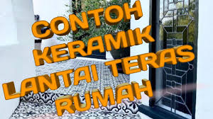 Keramik Teras Depan Rumah Minimalis Modern Youtube