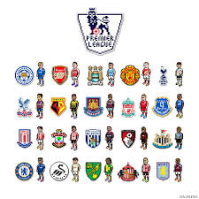 Barclays Premier League Pixel Art On Behance Pixel Art Premier League Barclay Premier League