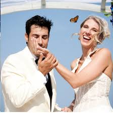 Resultado de imagen para butterfly release on a wedding ceremony