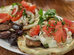 Gyros Recipe Greek Spiced Meat Sandwich See Shawarma Recipe Food Recipes Greek Recipes
