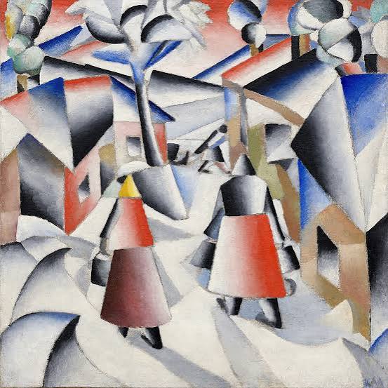 Work by Kasimir Malevich