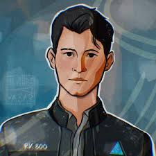 Connor Android RK800 A4 Art Print Detroit Become Human, Dbh Fanart