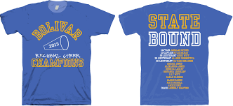 Bolivar Cheer State Bound Unique T Shirt Design Design Shirt Designs