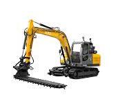 Loading Ballast Cleaning Machine | Jinggong Excavator