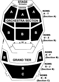 Potter Center Seating Diagram Jackson College