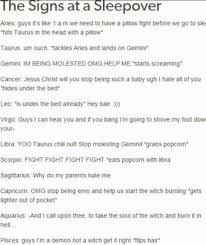 Aquarius and scorpio are the smartest zodiac signs, astrologists say — but for two very different reasons. Sleepover Zodiac Sign Memes