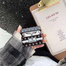 Suitcase Chanel Airpods 1 2 Pro Case Cover Black In 2020 Case Cover Airpod Case Case