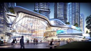 10 Design Huafa International Seafront Garden Shopping Mall Architecture Mall Facade Shopping Mall Design