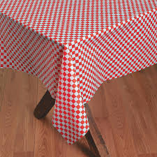Red White Checkered Banquet Roll Orientaltrading Com White Table Cloth Table Cloth Banquet Tablecloths
