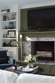 Placing a tv up high or above a fireplace moves the image you're trying to watch well above eye level — which is again, though, most modern homes have rooms built around this idea. Design Discussion Tv Over The Fireplace Room For Tuesday