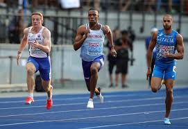 Marcell jacobs won the race with a time of 9.80 seconds, with u.s.'s fred kerley and canada. Zharnel Hughes Jan Volko Lamont Marcell Jacobs Lamont Marcell Jacobs Photos Zimbio