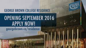 George Brown College Student Residence The George Youtube
