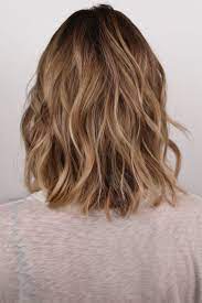 Shoulder Length Brunette Highlights Below Shoulder Length Hair Brown Hair With Highlights Shoulder Length Wavy Hair