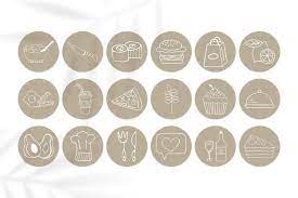 Maybe you would like to learn more about one of these? Restaurant Highlight Covers Food Icons Hghlight Icons Etsy Food Icons Social Media Icons Restaurant Icon