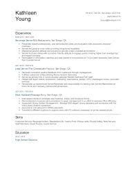 bartender resume examples and tips zippia