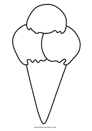Once the milk chocolate shell sets, you can fill it. Ice Cream Cone Pippi S Coloring Pages