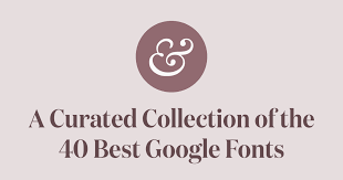 As google font library is the biggest source providing free web fonts with a big variety, we collected some best handwritten and script web fonts from it to make your font. The 40 Best Google Fonts A Curated Collection For 2020 Typewolf