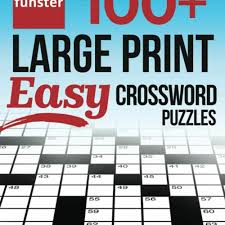 Whether the skill level is as a beginner or something more advanced, they're an ideal way to pass the time when you have nothing else to do like waiting in an airport, sitting in your car or as a means to. Stream Download Free Funster 100 Large Print Easy Crossword Puzzles Crossword Puzzle Book For Adults Ep By Teisha Shoener Listen Online For Free On Soundcloud