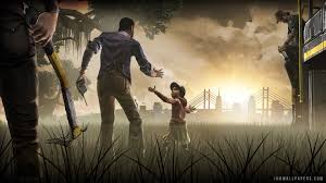 74 the walking dead game wallpaper on