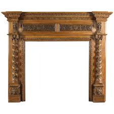 Available to buy complete with surround, back panel and hearth, you can. Antique Italian Renaissance Style Carved Oak Antique Fireplace Mantel At 1stdibs