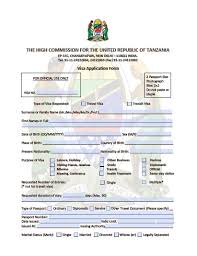 The embassy of india & the consulate general reserve the right to delay or refuse. Tanzania Visa For Indian Citizens India Chalo Africa