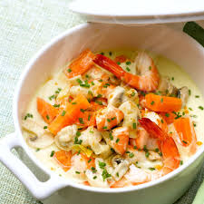 Blanquette De Gambas Aux Petits Legumes Bio Recette Recettes De Cuisine Recette Poisson