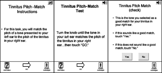 Hopefully it provides you some useful insight into your experience with tinnitus and perhaps help you progress in your decision making on the next steps to take. Screen Displays For Obtaining Tinnitus Pitch Matches Instructions And Download Scientific Diagram