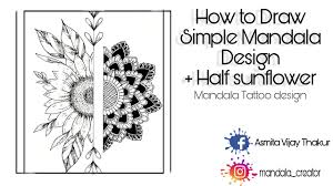 We did not find results for: How To Draw Simple Mandala Design Half Sunflower Mandala Tattoo Design 16 Youtube