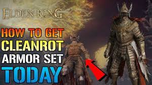 Elden Ring: CLEANROT ARMOR SET! How To Get This Amazing Armor Set TODAY!  (Location & Guide) - YouTube